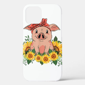 Niedliches Pig Funny Cartoon Telefongehäuse für iP Case-Mate iPhone Hülle