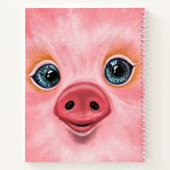 Niedliches Pig-Notebook Notizblock (Rückseite)