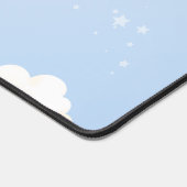 Niedliches Pilotenflugzeug mit Dinosaurier Schreibtischunterlage (Ecke)