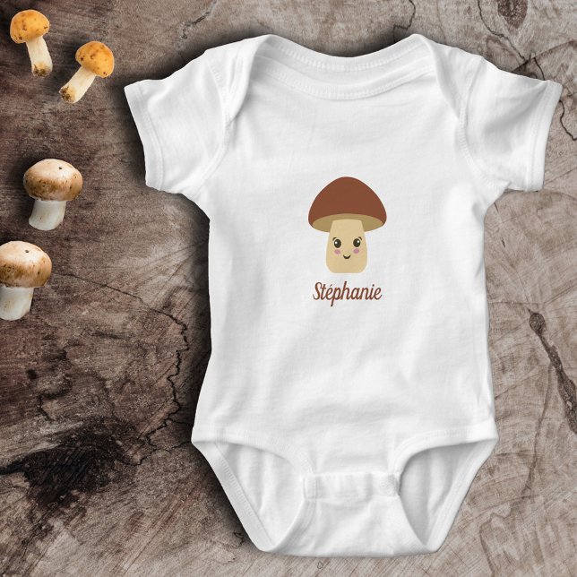 Niedliches Pilz Baby Strampler (Cute Mushroom Baby Bodysuit)