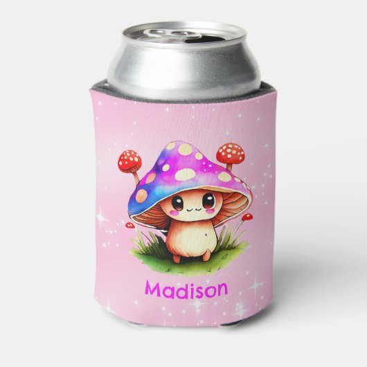 Niedliches Pilz Dosenkühler (Kanne Rückseite)