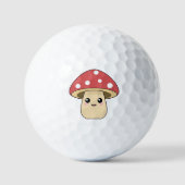 Niedliches Pilz Golfball (Vorderseite)