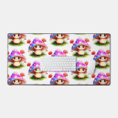 Niedliches Pilz Schreibtischunterlage (Tastatur & Maus)