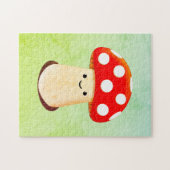 Niedliches Pilz Zeichnend Puzzle (Horizontal)