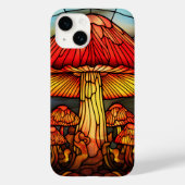 niedliches Pilzmuster Case-Mate iPhone Hülle (Rückseite)