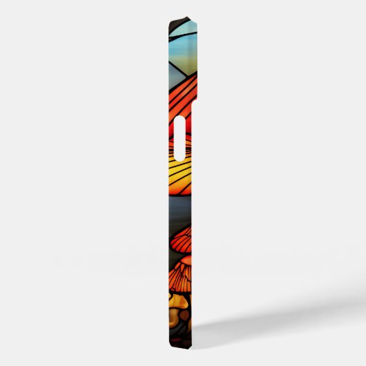 niedliches Pilzmuster Case-Mate iPhone Hülle (Rückseite / Rechts)