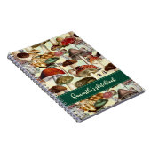 Niedliches Pilzpilz Notizblock (Rechte Seite)