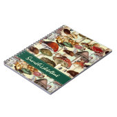 Niedliches Pilzpilz Notizblock (Linke Seite)