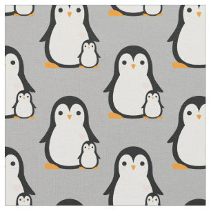 Niedliches Pinguin Baby Kinderzimmer Zimmerdekor Stoff