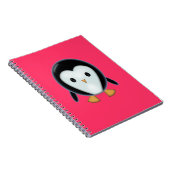 Niedliches Pinguin-Notebook Notizblock (Rechte Seite)