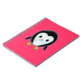 Niedliches Pinguin-Notebook Notizblock (Linke Seite)
