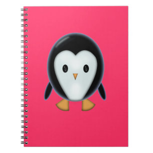 Niedliches Pinguin-Notebook Notizblock