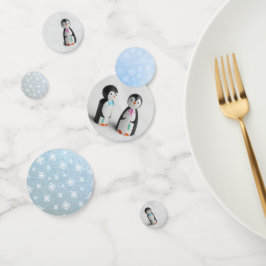 Niedliches Pinguin-Party Konfetti