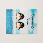 Niedliches Pinguin Puzzle (Horizontal)