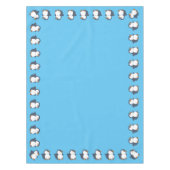 Niedliches Pinguin Winter Kindergeburtstag Party Tischdecke (Vorderseite)