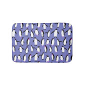 Niedliches Pinguinmuster Badematte (Vorderseite)