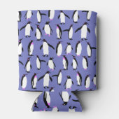 Niedliches Pinguinmuster Dosenkühler (Rückseite)