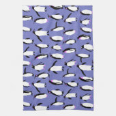 Niedliches Pinguinmuster Küchentuch (Vertikal)