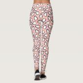 Niedliches Pinguinmuster Leggings (Rückseite)