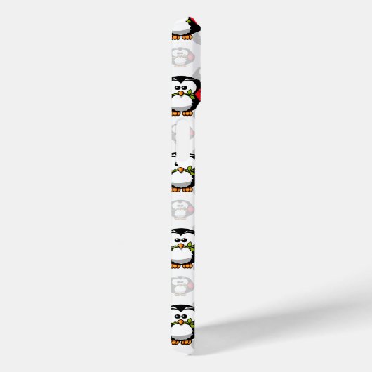 Niedliches Pinguinoberflächen-Muster drucken Case-Mate iPhone Hülle (Rückseite / Rechts)