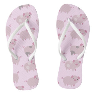 Niedliches Pink Baby Pantoletten Muster & Dots Badesandalen