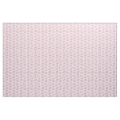 Niedliches Pink Baby Pantoletten Muster & Dots Stoff (Yard (91,4 cm))