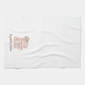 Niedliches Pink Cake Mixer Geschirrtuch (Horizontal)