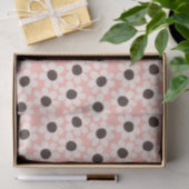 Niedliches Pink Daisy Blume Muster Seidenpapier (Geschenk)