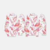 Niedliches Pink Flamingo Muster Strand Party Box Geschenkschachtel (Ungefaltet)