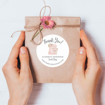 Niedliches Pink Mixer Bäckerei Unternehmen Danke S