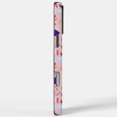 Niedliches Pink Nutcracker Weihnachtsmuster Case-Mate iPhone Hülle (Rückseite / Rechts)