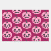 Niedliches Pink Pumping Wrapping Paper Geschenkpapier Set (Vorderseite 2)