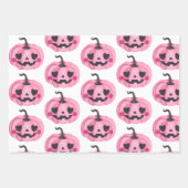 Niedliches Pink Pumping Wrapping Paper Geschenkpapier Set (Vorderseite)