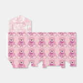 Niedliches Pink Teddy Bear Muster Gefälligkeitsbox Geschenkschachtel (Ungefaltet)