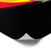 Niedliches Pirat-Cartoon-Plakat Poster (Ecke)