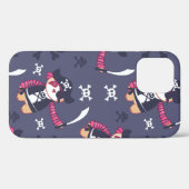 Niedliches Pirate Panda Bear Pattern Case-Mate iPhone Hülle (Rückseite (Horizontal))