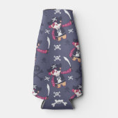 Niedliches Pirate Panda Bear Pattern Flaschenkühler (Vorderseite)