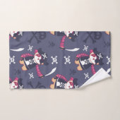 Niedliches Pirate Panda Bear Pattern Handtuch (Handtuch)
