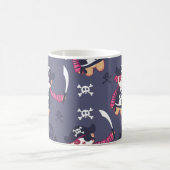 Niedliches Pirate Panda Bear Pattern Kaffeetasse (Mittel)