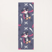 Niedliches Pirate Panda Bear Pattern Yogamatte (Rückseite)