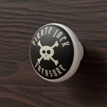 Niedliches Pirate Treasure Skull Crossbones Kabine