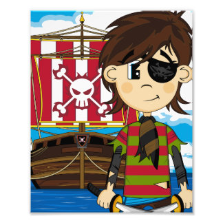 Niedliches Piraten und Foto