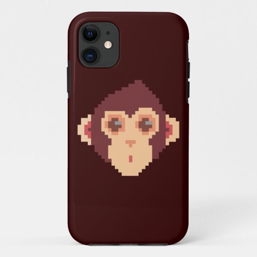 Niedliches pixeliges Notebook Case-Mate iPhone Hülle (Rückseite)