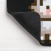 Niedliches pixeliges Ostervideospiel Ostersonniges Mousepad (Ecke)