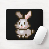 Niedliches pixeliges Ostervideospiel Ostersonniges Mousepad (Mit Mouse)