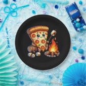 Niedliches Pizza-Party Pappteller (Party)