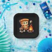 Niedliches Pizza-Party Pappteller (Party)