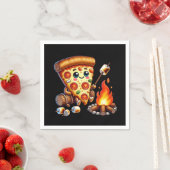 Niedliches Pizza-Party Serviette (Beispiel)