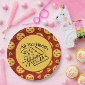 niedliches Pizzafreund Party Pappteller (Party)
