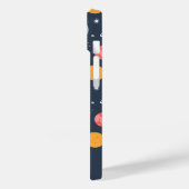 Niedliches Planetenmuster Case-Mate iPhone Hülle (Rückseite / Links)